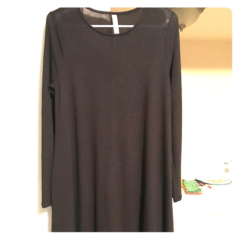 Black Dress with pockets! Perfect for FALL!! 🍁🍂